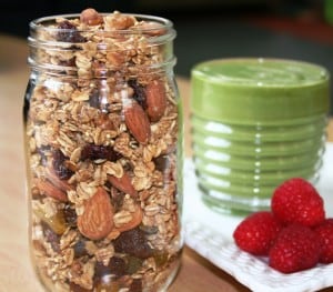 Cinnamon Cherry Oil-Free Granola