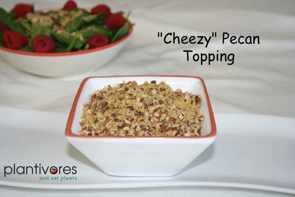 "Cheezy" Pecan Topping