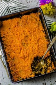 Not Just For Passover Recipes – Sweet Potato Shepherd’s Pie