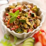 quinoa and veggies