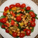 Mediterranean Chickpeas Salad
