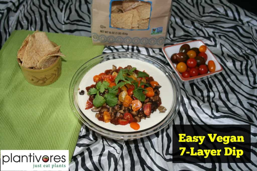 Easy Vegan 7-Layer Dip | Plantivores