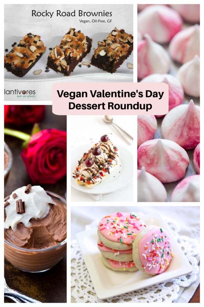 Vegan Valentine's Day Dessert Round Up